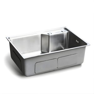Chậu rửa bát Zento HD6043-304GM 1 hố lắp âm bàn bếp hiện đại