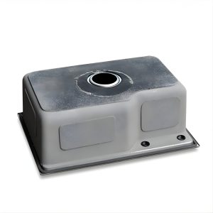 Chậu rửa bát inox 1 hố Zento HD6043-304GM chống gỉ sét