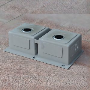 Chậu rửa bát Zento HD8245-304HM-C 2 hố cân chất liệu inox chống gỉ