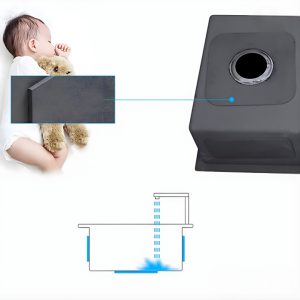 Chậu rửa bát Zento HD8245-304HM-C 2 hố cân bền đẹp, dễ vệ sinh