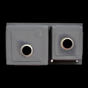 Chậu rửa chén inox 2 hố lệch Zento HD8045-201 dễ lắp đặt