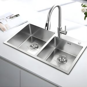 Chậu rửa bát 2 hố Zenkin kitchen sink ZK8045-201