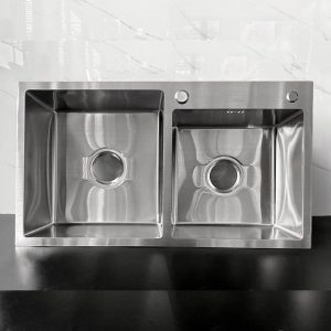 Chậu rửa bát 2 hố Zenkin ZK8045-201 tối ưu công năng