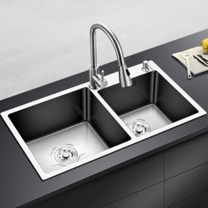 Chậu rửa bát Zenkin 2 hố ZK8045-201 cho bếp hiện đại