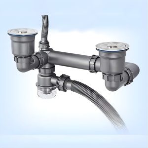 Chậu Rửa Chén, Inox 2 Hố Cân HD10048-201Q