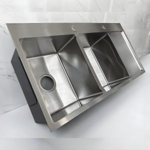 Chậu Rửa Chén, Inox 2 Hố Cân HD10048-201Q