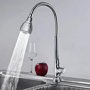 Vòi rửa chén bát lạnh thân mềm ZT2016
