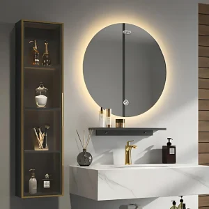 Bộ tủ, chậu âm, bàn đá, gương Led Lavabo ZT-LV8958