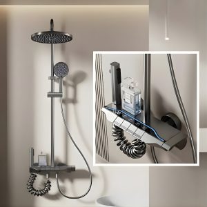 Bộ sen cây 4in1 hiển thị nhiệt độ nước an toàn khi sử dụng