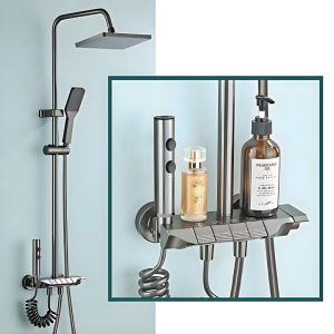 Hình ảnh bộ sen nóng lạnh inox 5744 chất liệu inox bền đẹp