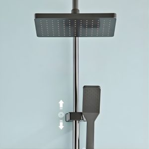 Bộ sen nóng lạnh inox 5744 dễ lắp đặt, sử dụng tiện lợi