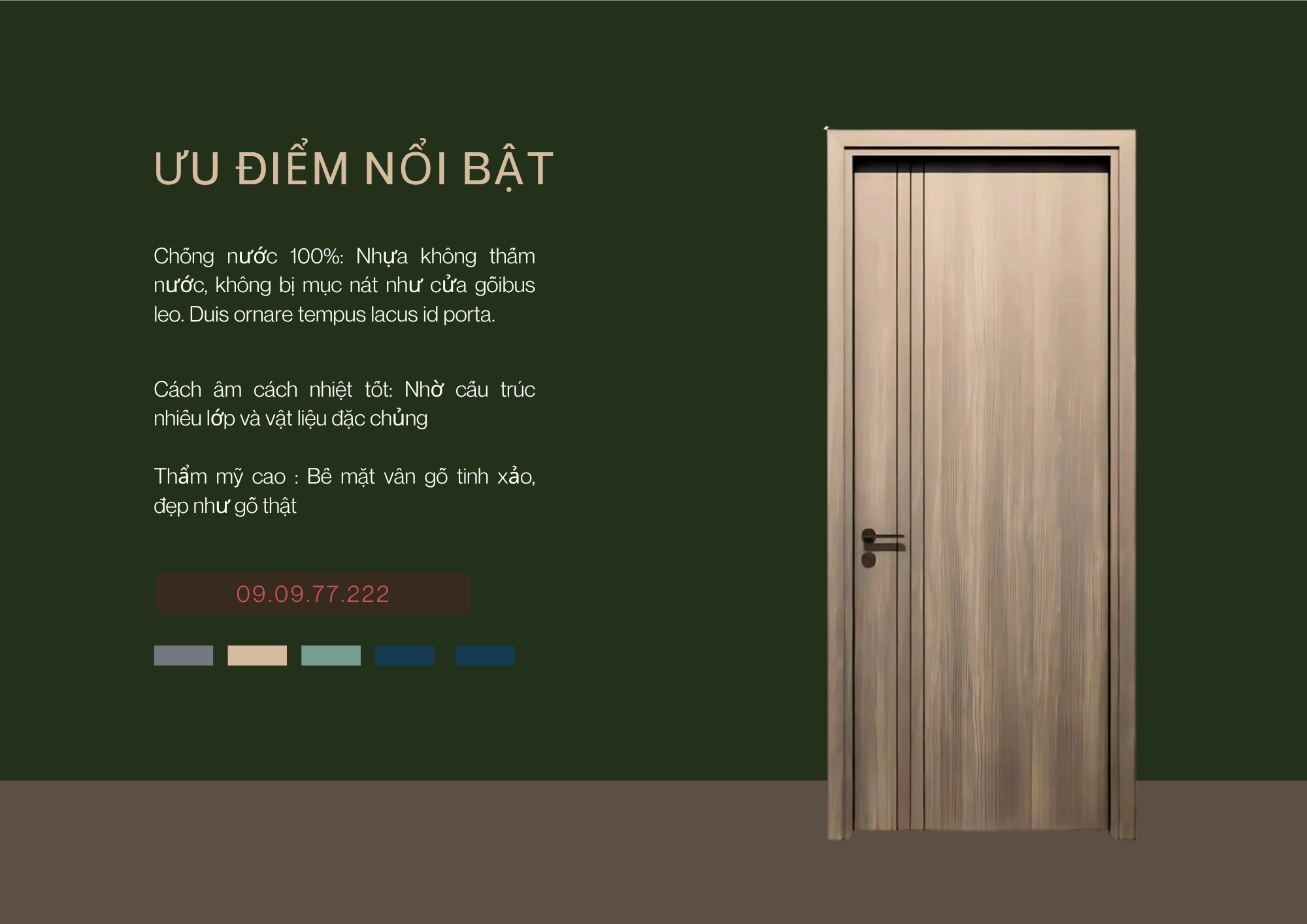 Ưu điểm nổi bật của Cửa ABS Kết Hợp Kính 365