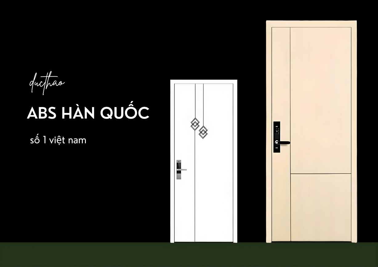 Cửa ABS Hàn Quốc 951 thiết kế hiện đại, sang trọng