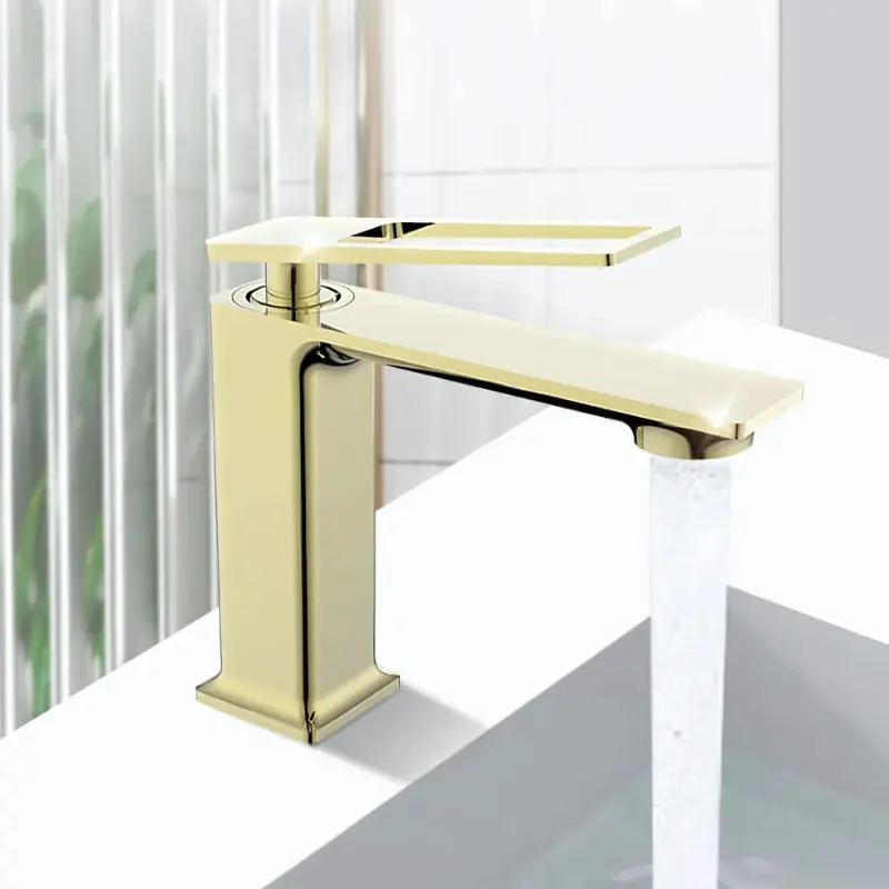 Vòi rửa cao cấp Enic V09 vàng gold sang chảnh