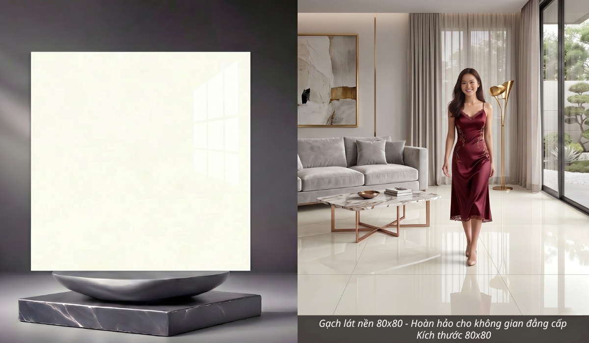 Gạch 80x80 sang trọng