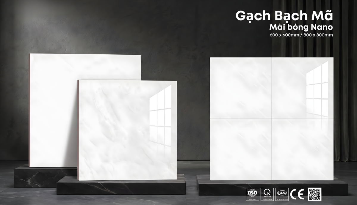 Gạch bạch mã 60x60 thoáng mát