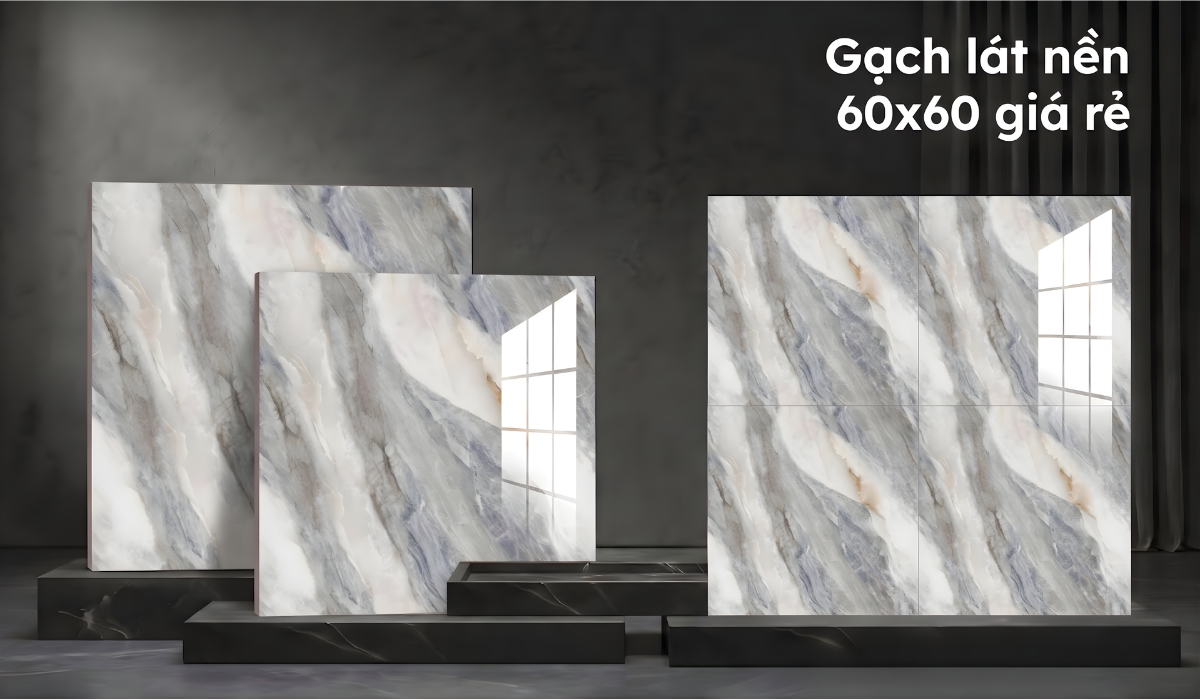 Gạch lát nền 60x60 giá rẻ sạch mát