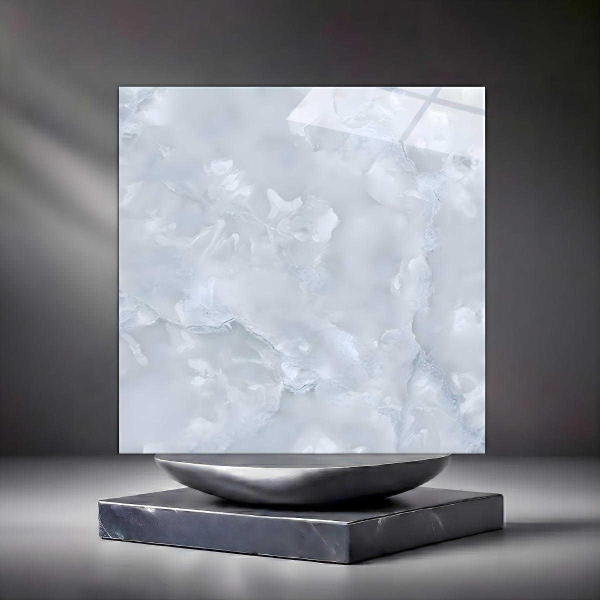 Gạch lát nền màu xám vân đá 60x60 đẹp xu hướng hiện nay