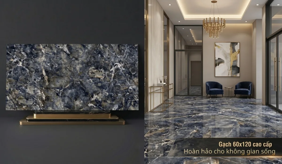 Gạch 60x120 cao cấp sang trọng 