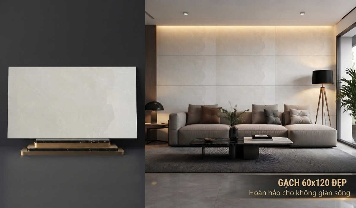 Gạch 60x120 đẹp được ưa chuộng 
