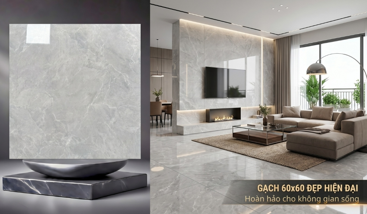 Gạch 60x60 đẹp hiện đại mới nhất