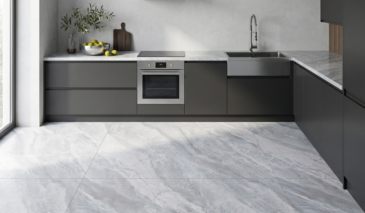 Gạch 60x60 lát nhà bếp xu hướng hiện nay