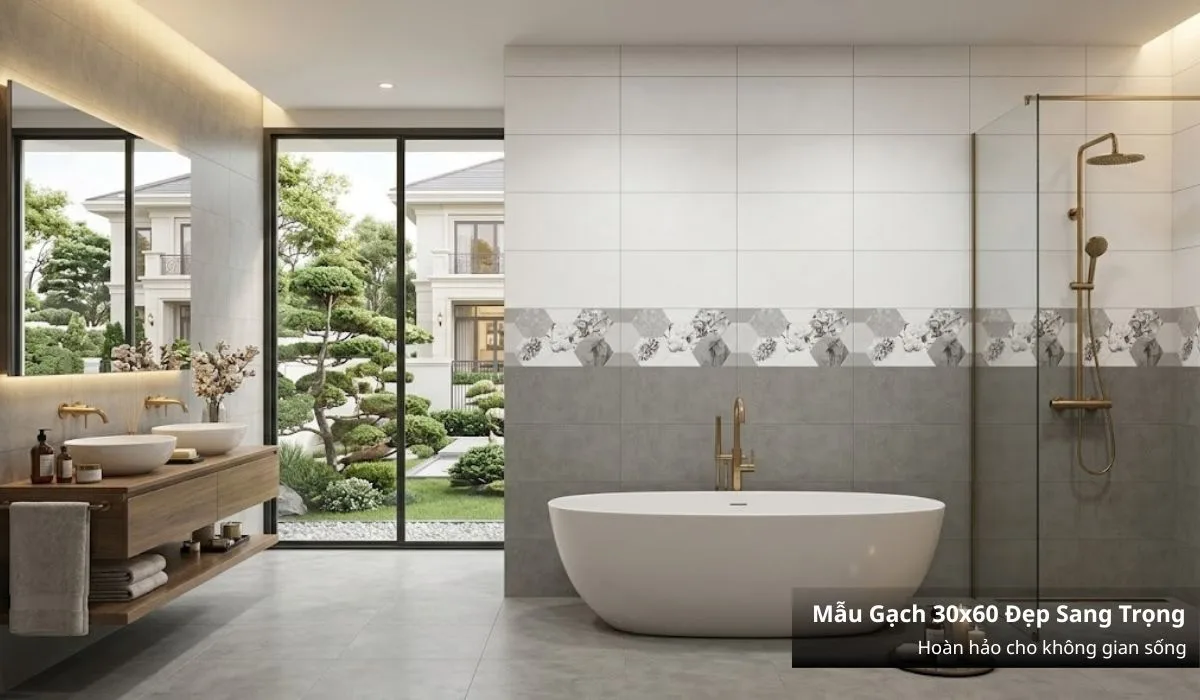 Gạch inax 30x60 mới nhất được ưa chuộng 