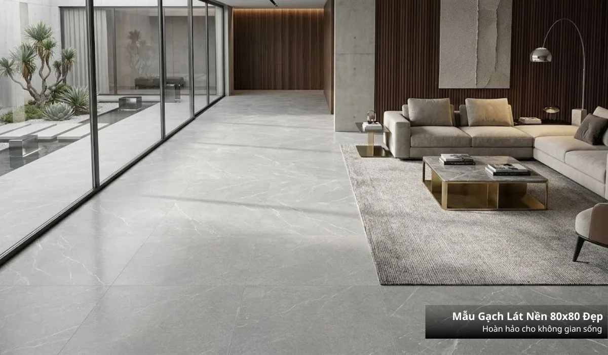 Mẫu gạch lát nền 80x80 viglacera được ưa chuộng