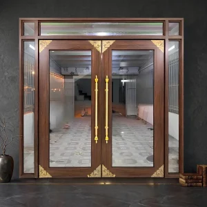Cửa nhôm thuỷ lực đẹp đẳng cấp sang trọng