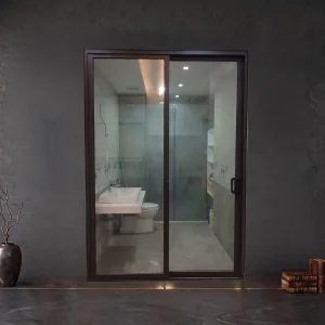 Cửa nhôm trượt quay wc được ưa chuộng hiện nay