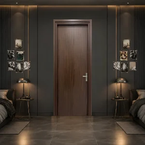 Cửa nhựa composite đẹp sang trọng