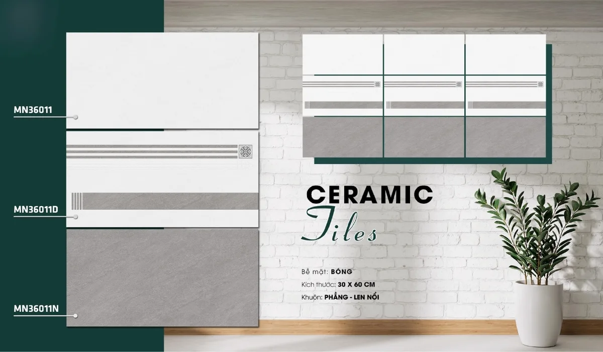 Mẫu gạch 30x60 chống trơn mới nhất 