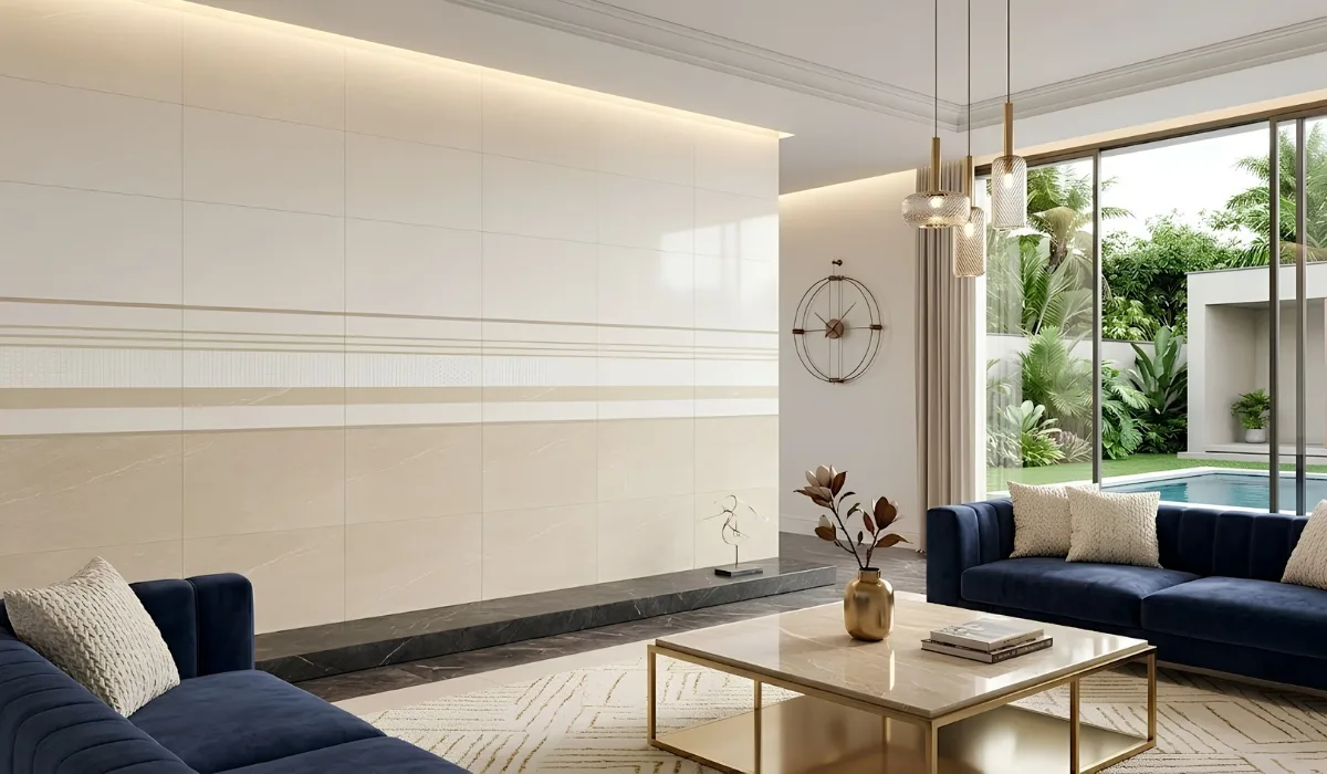Gạch 30x60 màu be sang trọng và tiện nghi 