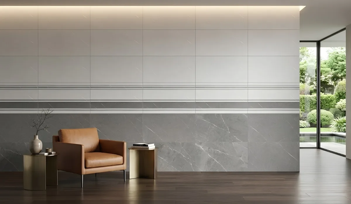 Mẫu gạch 30x60 xương đá ốp phòng khách mới nhất