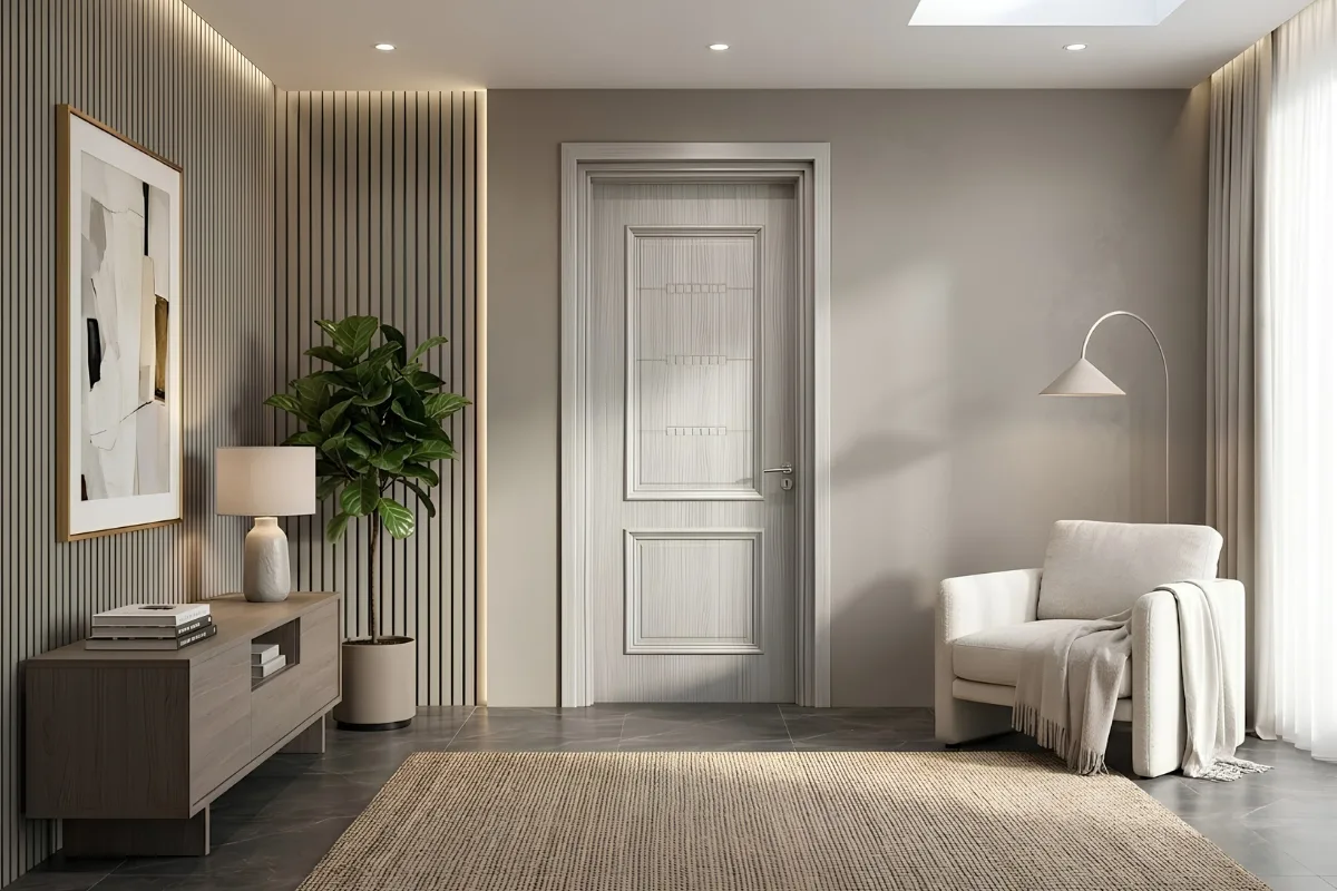 Cửa composite phủ pvc được ưa chuộng