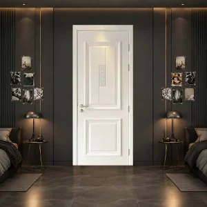 Cửa composite trang trí chỉ nổi đầy đủ tiện nghi và sang trọng