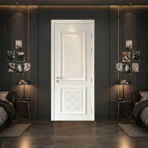 Cửa composite trang trí chỉ nổi đẳng cấp sang trọng