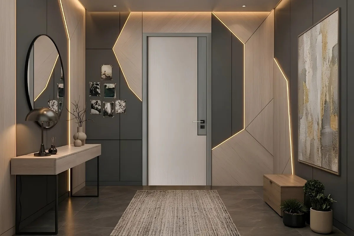 Mẫu cửa nhựa composite xu hướng mới nhất hiện nay 