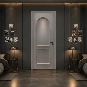 Mẫu cửa nhựa composite trang trí chỉ nổi xu hướng